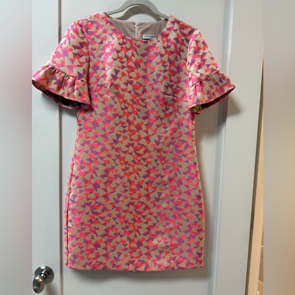 Trina Turk mini cocktail dress worn twicd